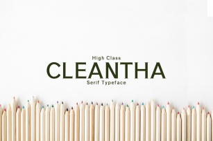 Cleantha Serif 5 Family Pack Font Download