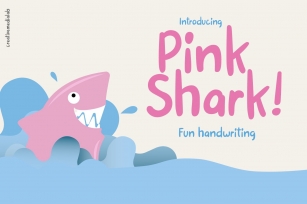 Pink Shark Font Download
