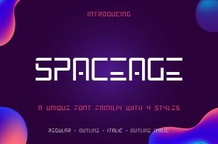 SpaceAge Font Download