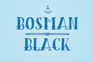 BOSMAN_black Font Download