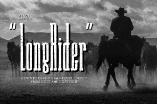 Long Rider Font Download