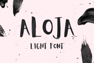 Aloja Light Handwriting Font Download