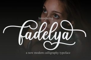 fadelya script Font Download