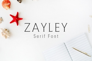 Zayley Serif Regular Font Download