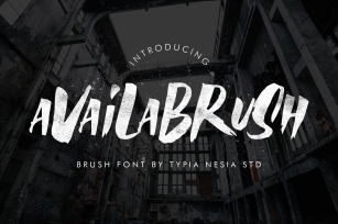 AvailaBrush Font Download