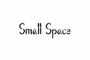 Small Space Font Download
