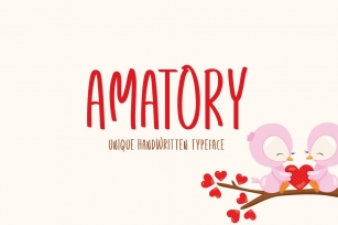Amatory Typeface Font Download
