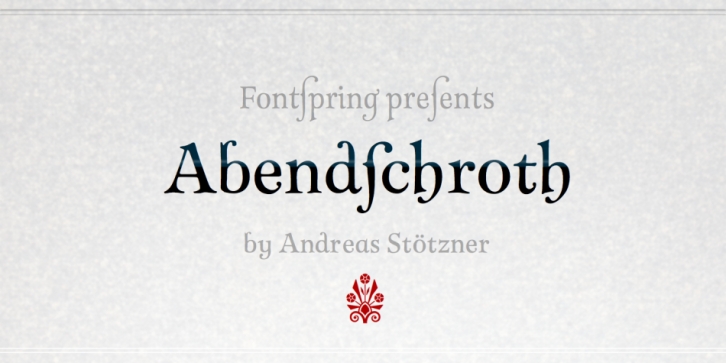 Abendschroth Font Download