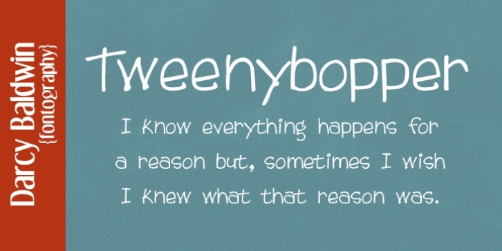 DJB Tweenybopper Font Download