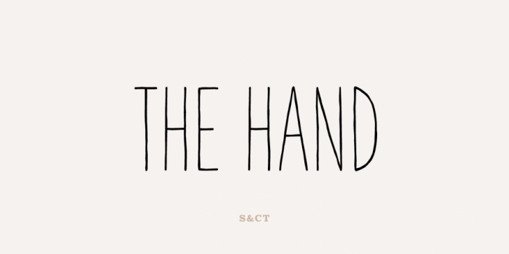 The Hand Font Download