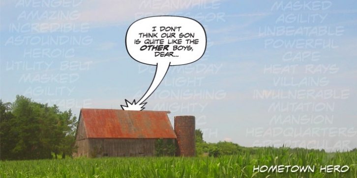 Hometown Hero Font Download