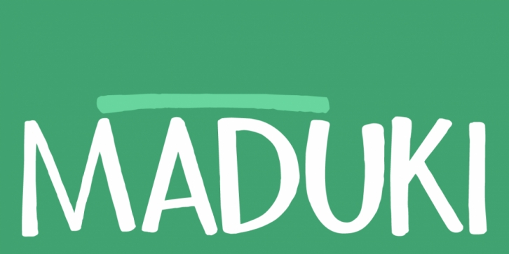 Maduki Font Download