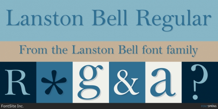Lanston Bell Font Download