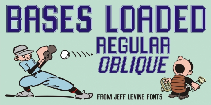 Bases Loaded JNL Font Download