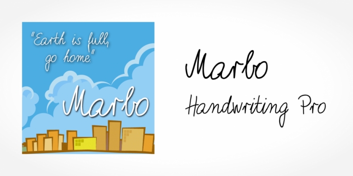 Marbo Handwriting Pro Font Download