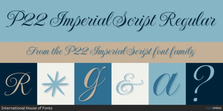P22 Imperial Script Font Download