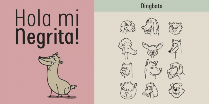 Mi Negra Font Download