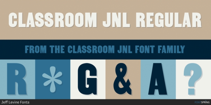 Classroom JNL Font Download