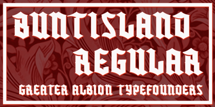 Buntisland Font Download