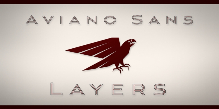 Aviano Sans Layers Font Download