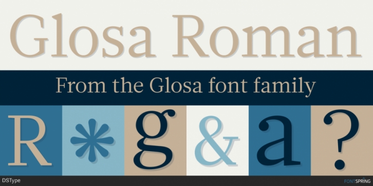 Glosa Font Download