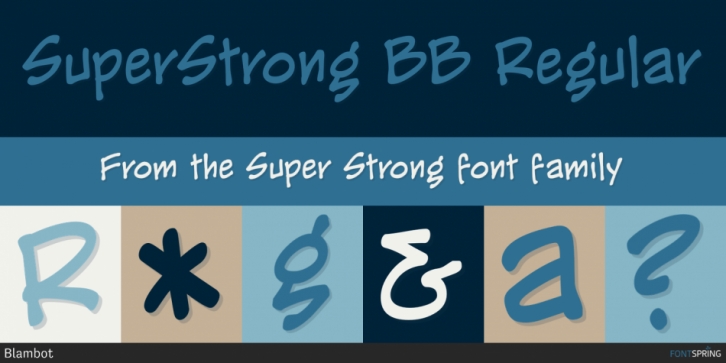 Super Strong Font Download