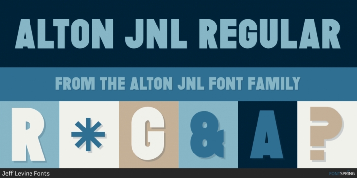 Alton JNL Font Download