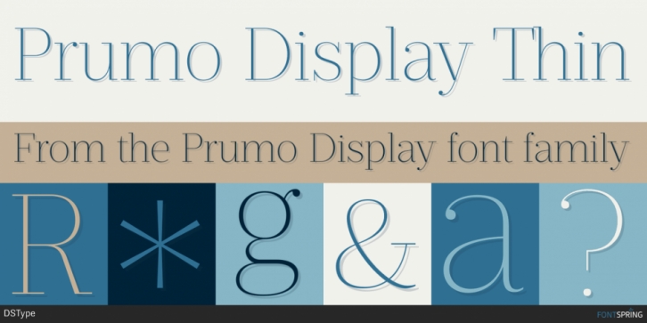 Prumo Display Font Download