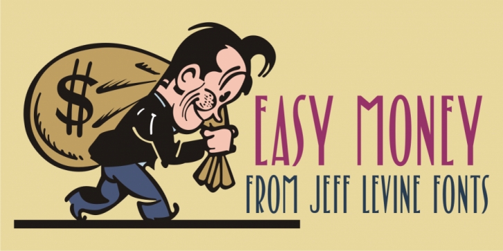 Easy Money JNL Font Download