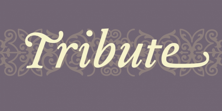 Tribute Font Download