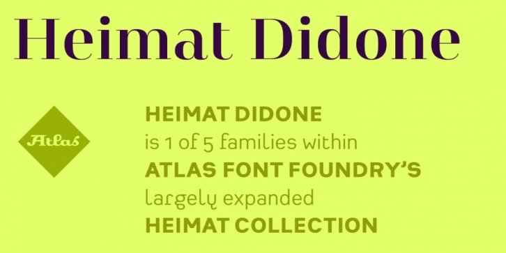 Heimat Didone Font Download