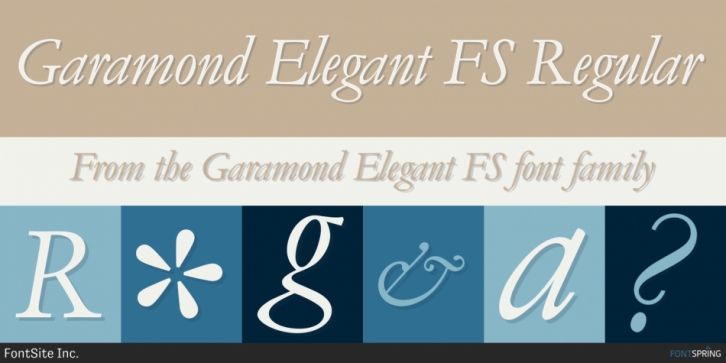 Garamond Elegant FS Font Download