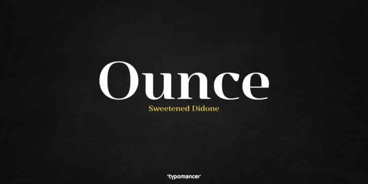 Ounce Font Download