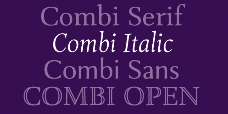 Combi Italic Font Download