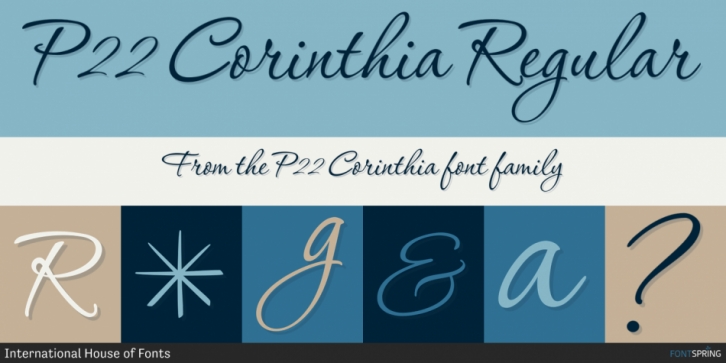 P22 Corinthia Font Download