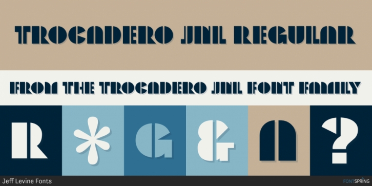 Trocadero JNL Font Download