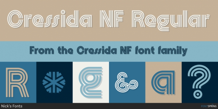 Cressida NF Font Download