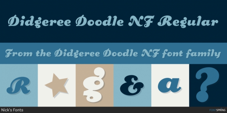 Didgeree Doodle NF Font Download