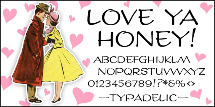 Love Ya Honey Font Download