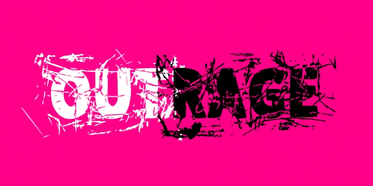 Outrage Font Download