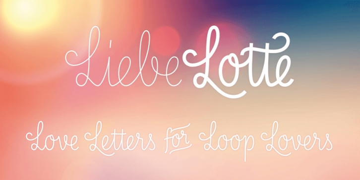 LiebeLotte Font Download