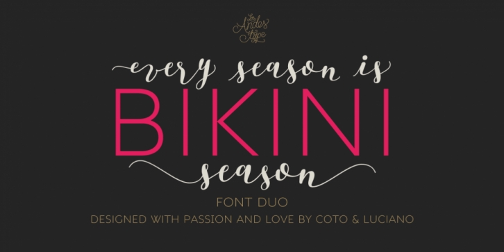 Bikini Season Font Download