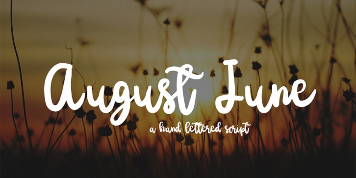 August June Font Download