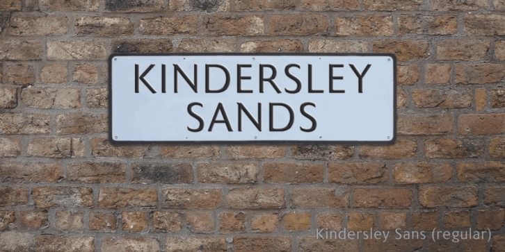 Kindersley Sans Font Download