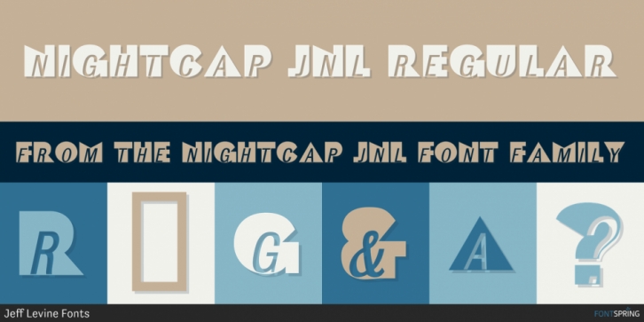 Nightcap JNL Font Download