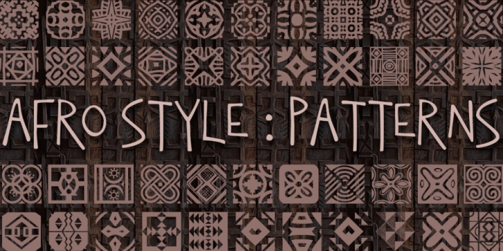 African Pattern Font Download