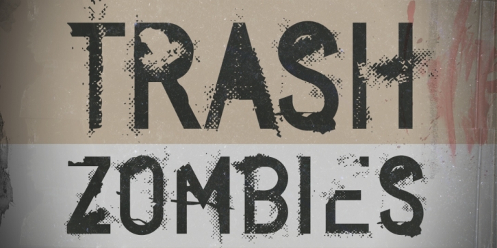 CA BND Trash Font Download