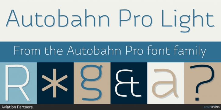 Autobahn Pro Font Download