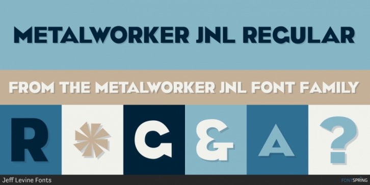 Metalworker JNL Font Download
