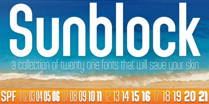 Sunblock Pro Semi Condensed Font Download